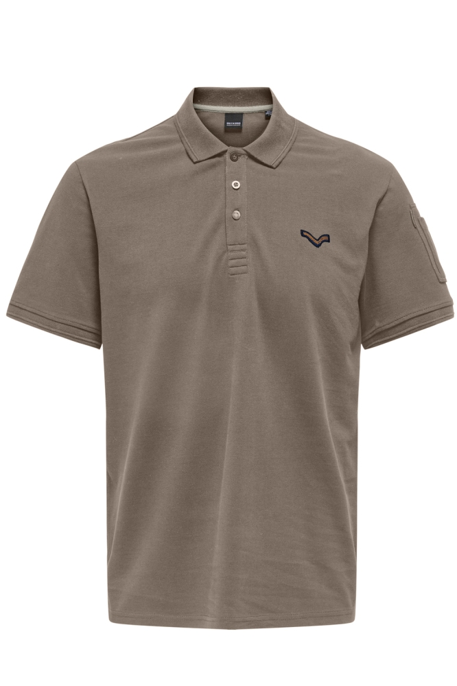 ONSDEVON REG SS JAX POLO CS 22035114 FOSSIL